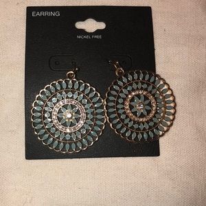 Hanging earrings
